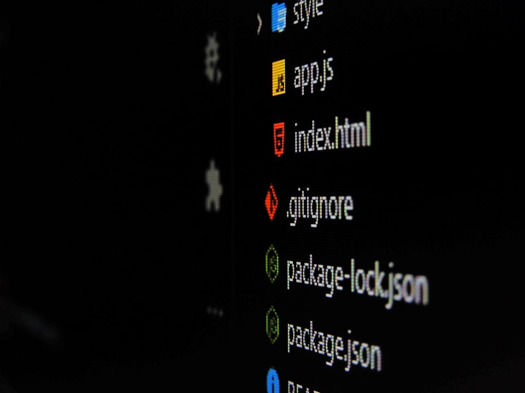 blog coding screen